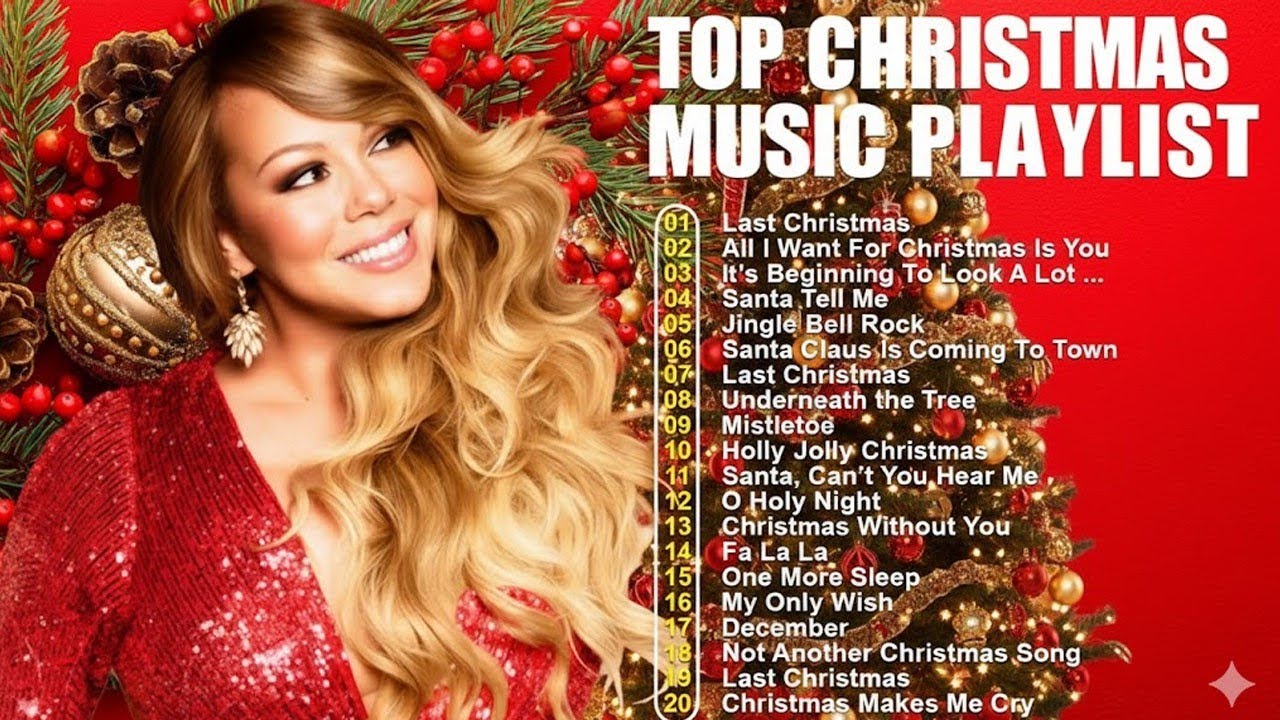 Best Christmas Music With Mariah Carey, Ariana Grande, Taylor Swift 🎅🎄 Top Christmas Songs Playlist