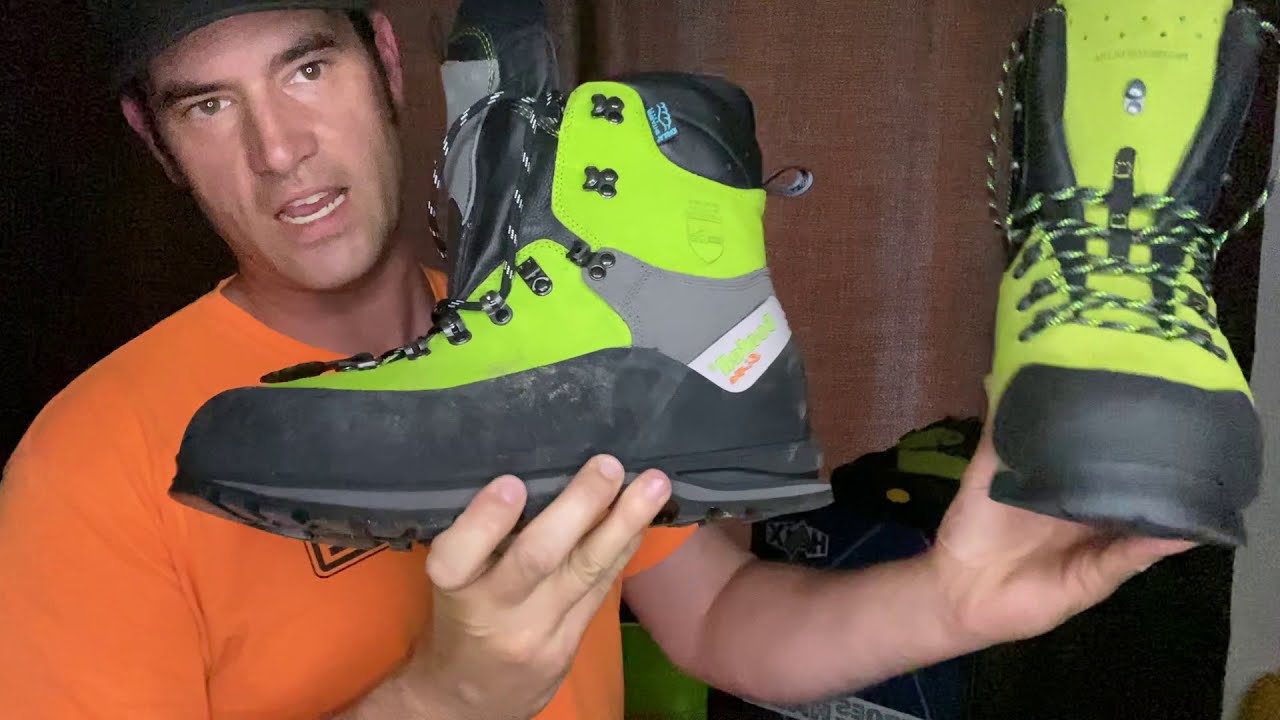 Haix Protector Ultra Vs Arbortech Scaffell Lites Tree Climbing Chainsaw Protection Boots