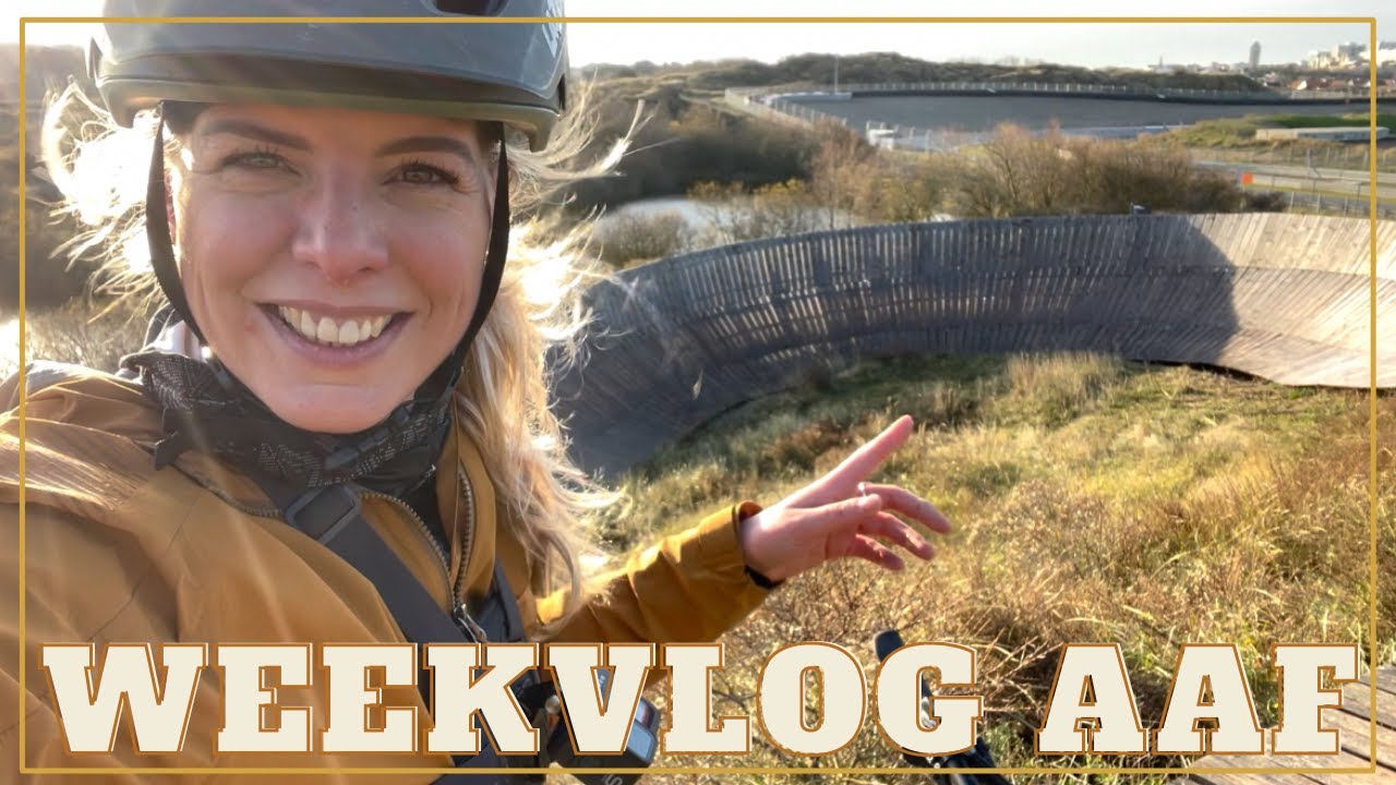 LAARWALL MTB PARCOURS ZANDVOORT! | KERSTBOOM VERSIEREN MET MTBSCHOORL・VLOG #30 | Aaf on Wheels ©