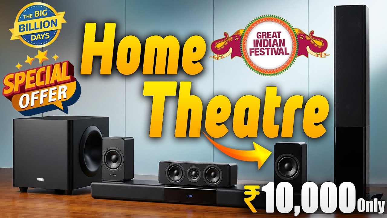 Top 5 Best Home theatre under 10000 | best 5.1 home theater system under 10000 💥home theatre 2025