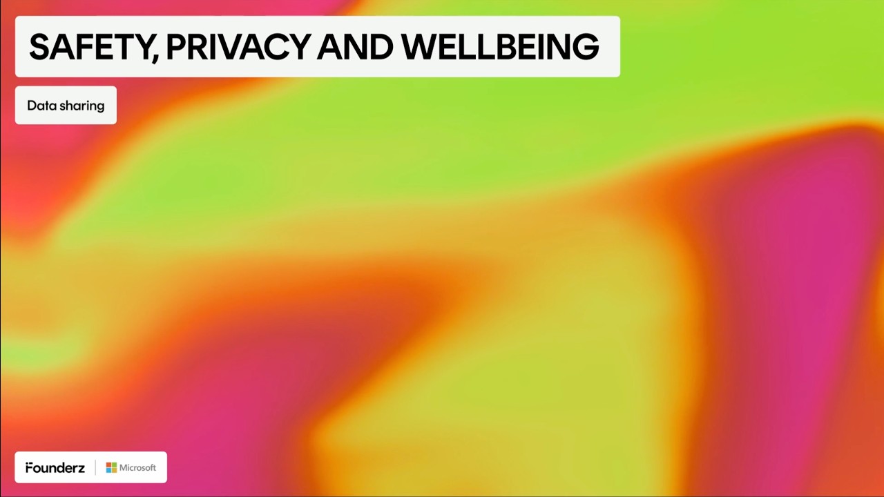 Safety, Privacy, and Wellbeing | 6.04 Data sharing