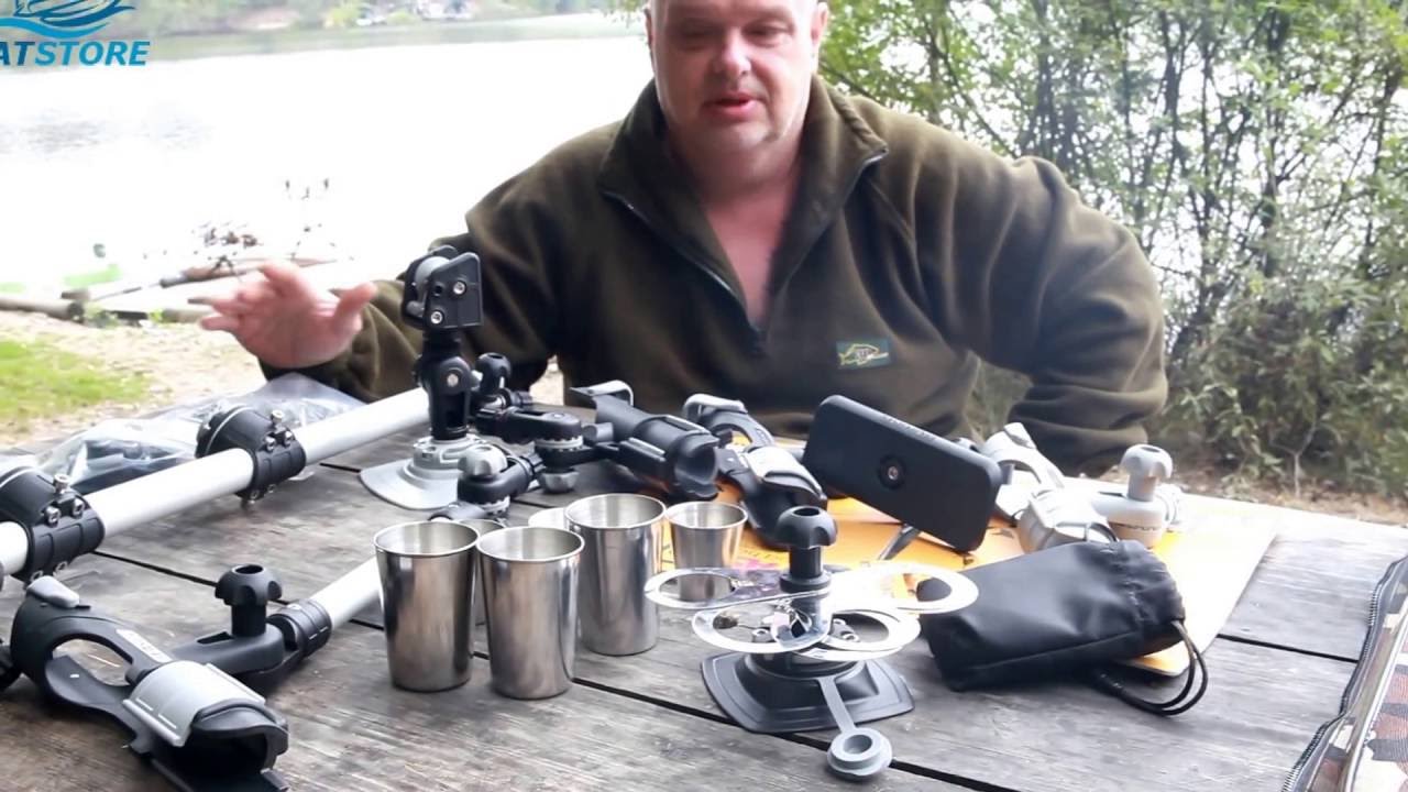 prezentace doplňku k rybařským člunum. lodim a katamaránum