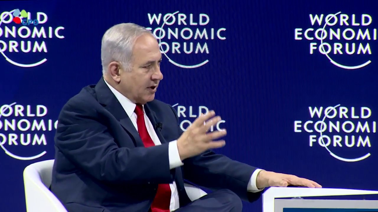 PM Netanyahu At the World Economic Forum in Davos