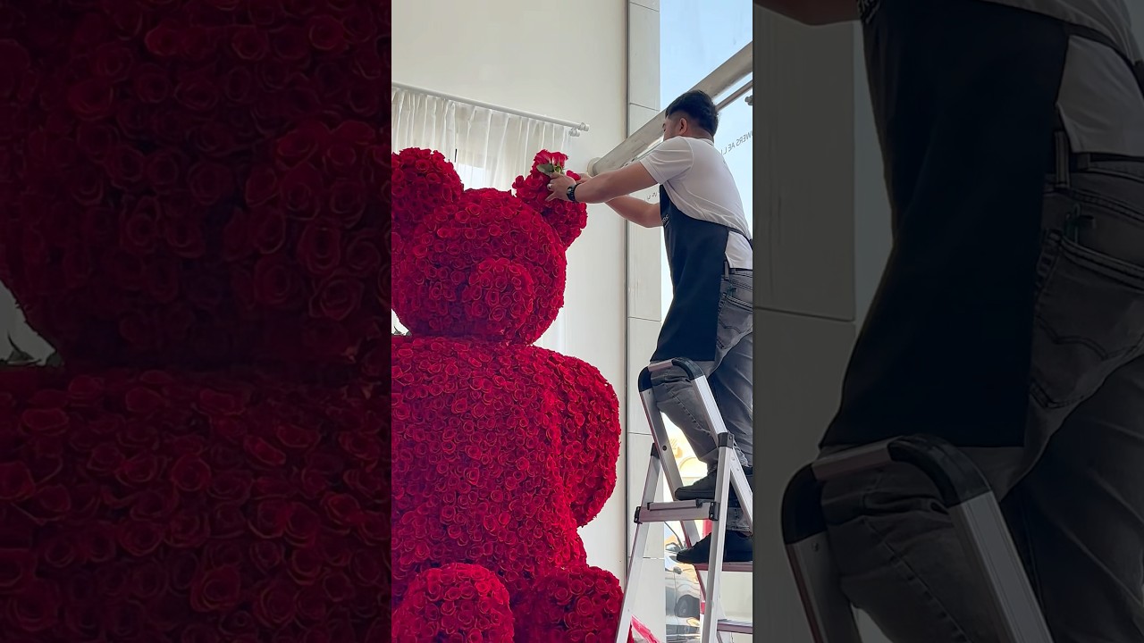 A gesture as rare as your love ❤️ #dubaiflowers #flowersae #dubaistyle #redroses