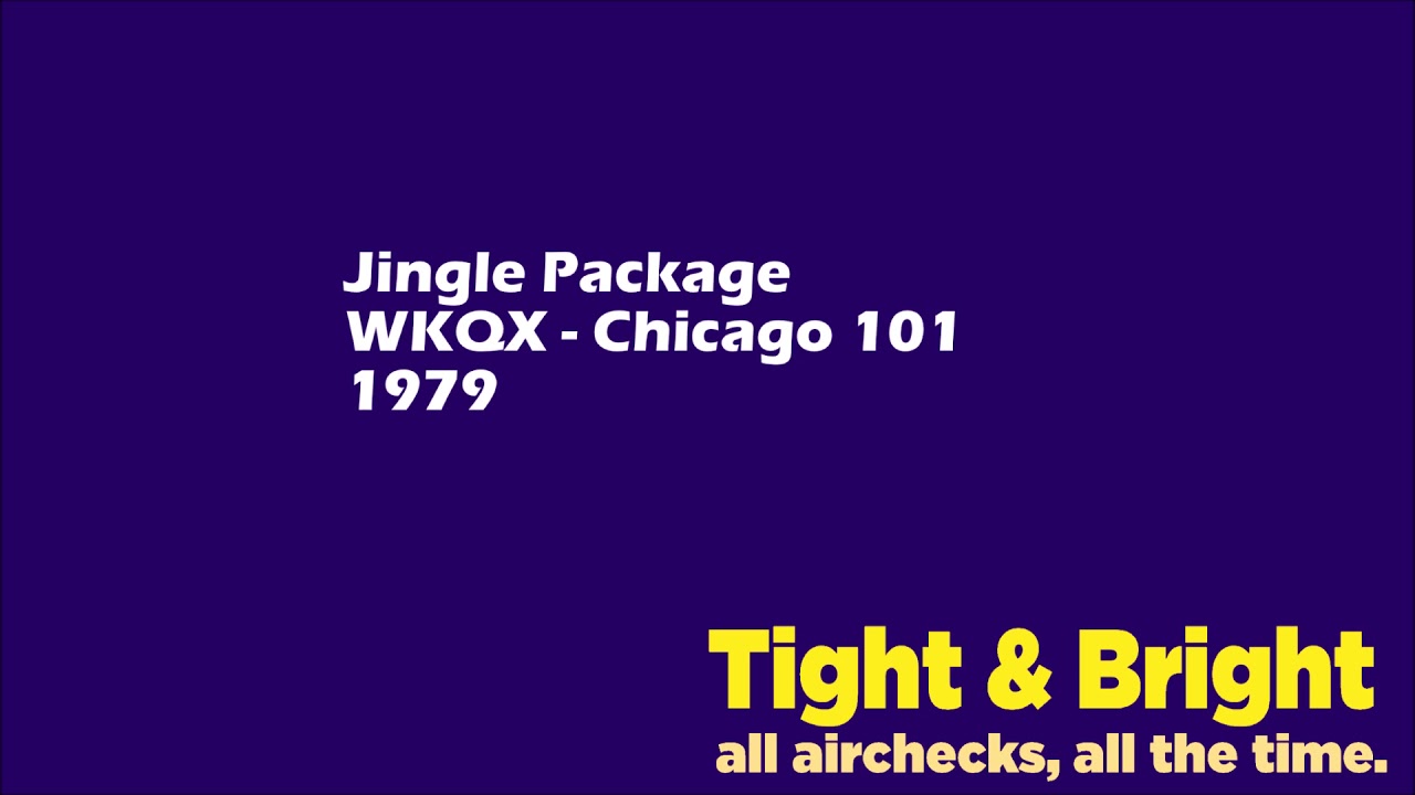 WKQX, Chicago - Chicago 101 - Jingle Package - 1979 - Radio Aircheck