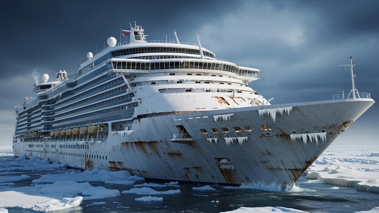 Abandoned Royal Caribbean Cruise Ship Frozen in Ice | Amazing Restoration and Revival Project