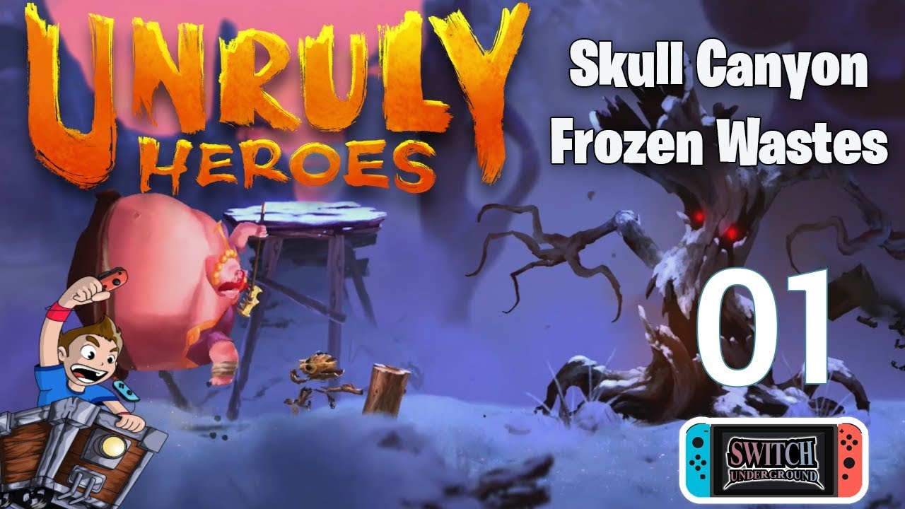 Unruly Heroes Skull Canyon Frozen Wastes Strump by Magic Design Studios Part 1 - Nintendo Switch