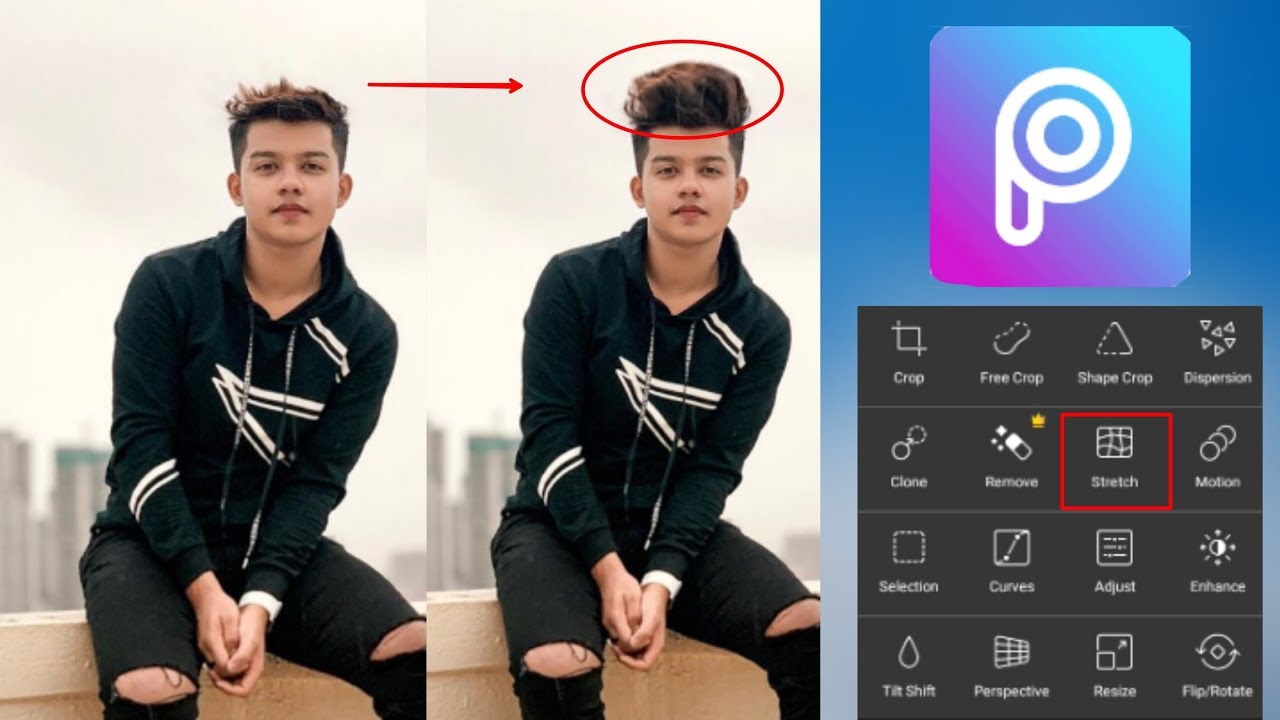 Riyaz hairstyle editing in picsart in hindi/urdu