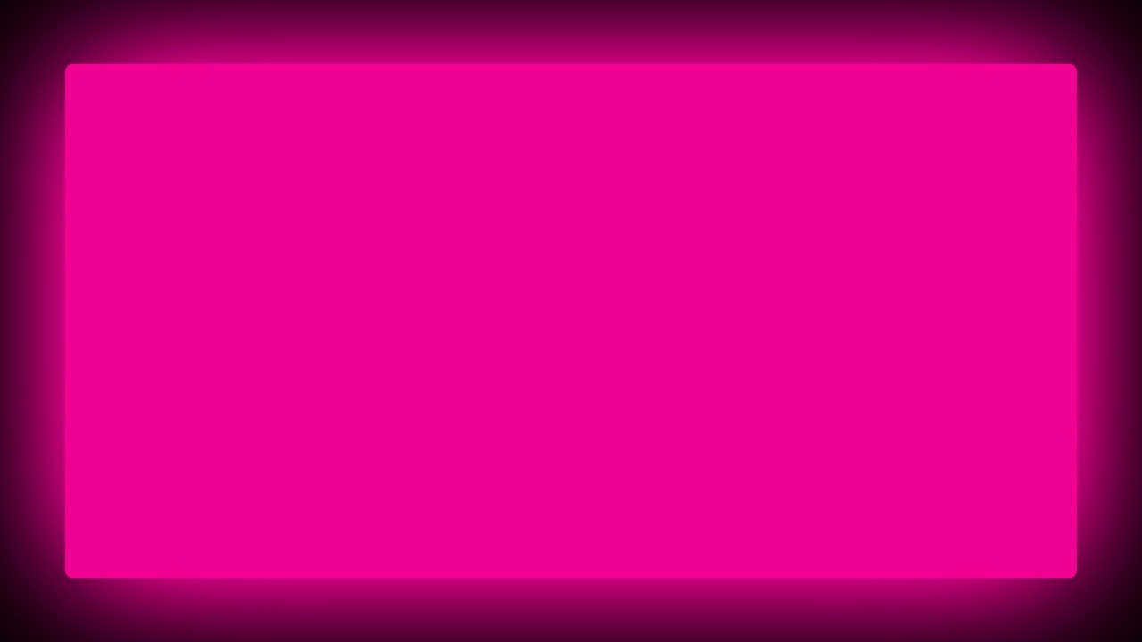 Super-Bright of Pure PINK screen HDR 4K