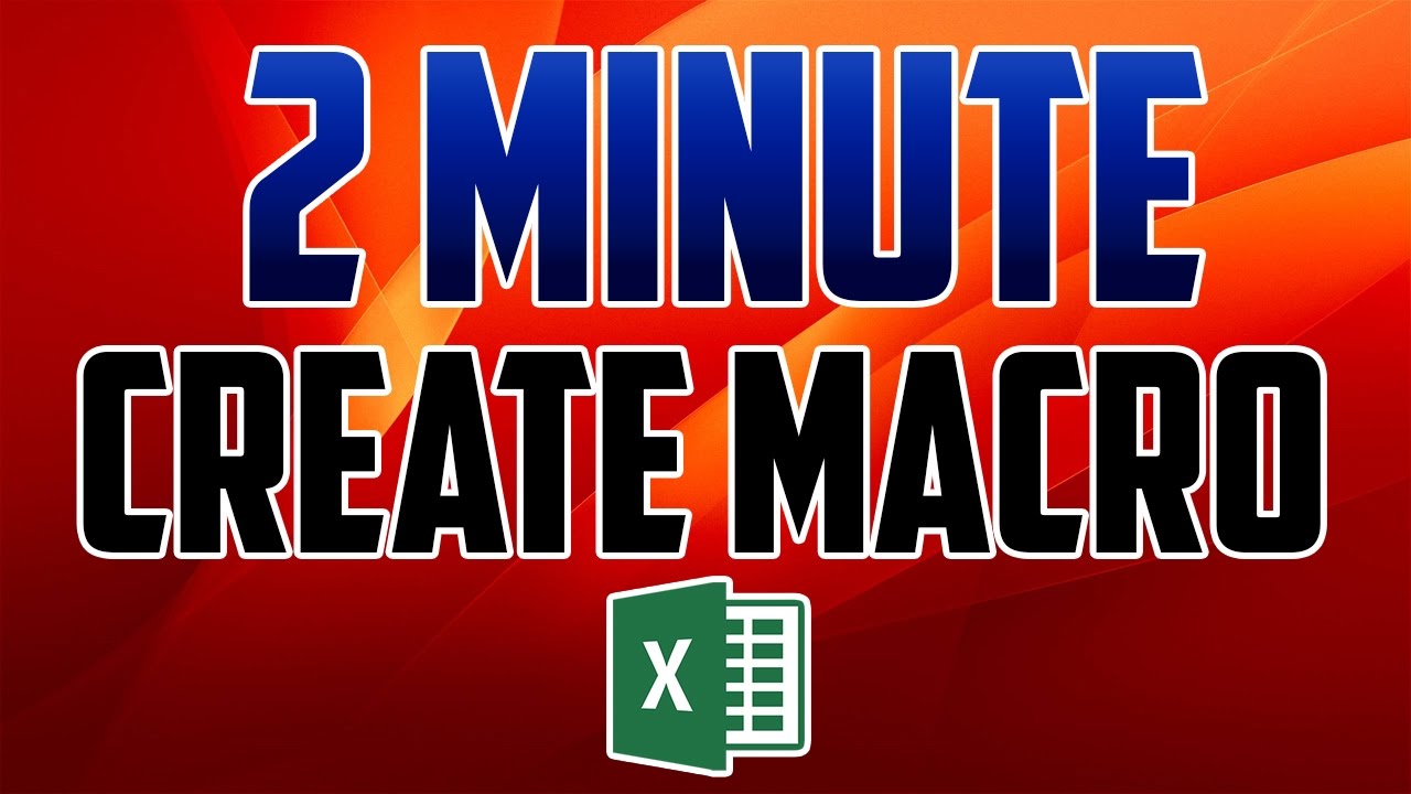 Excel 2016 : How to Create Macros