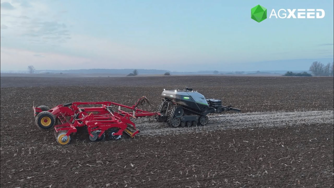 AgXeed AgBot T2 7-SERIES + Väderstad Carrier XL 625: 80 Hectares in 20 Hours