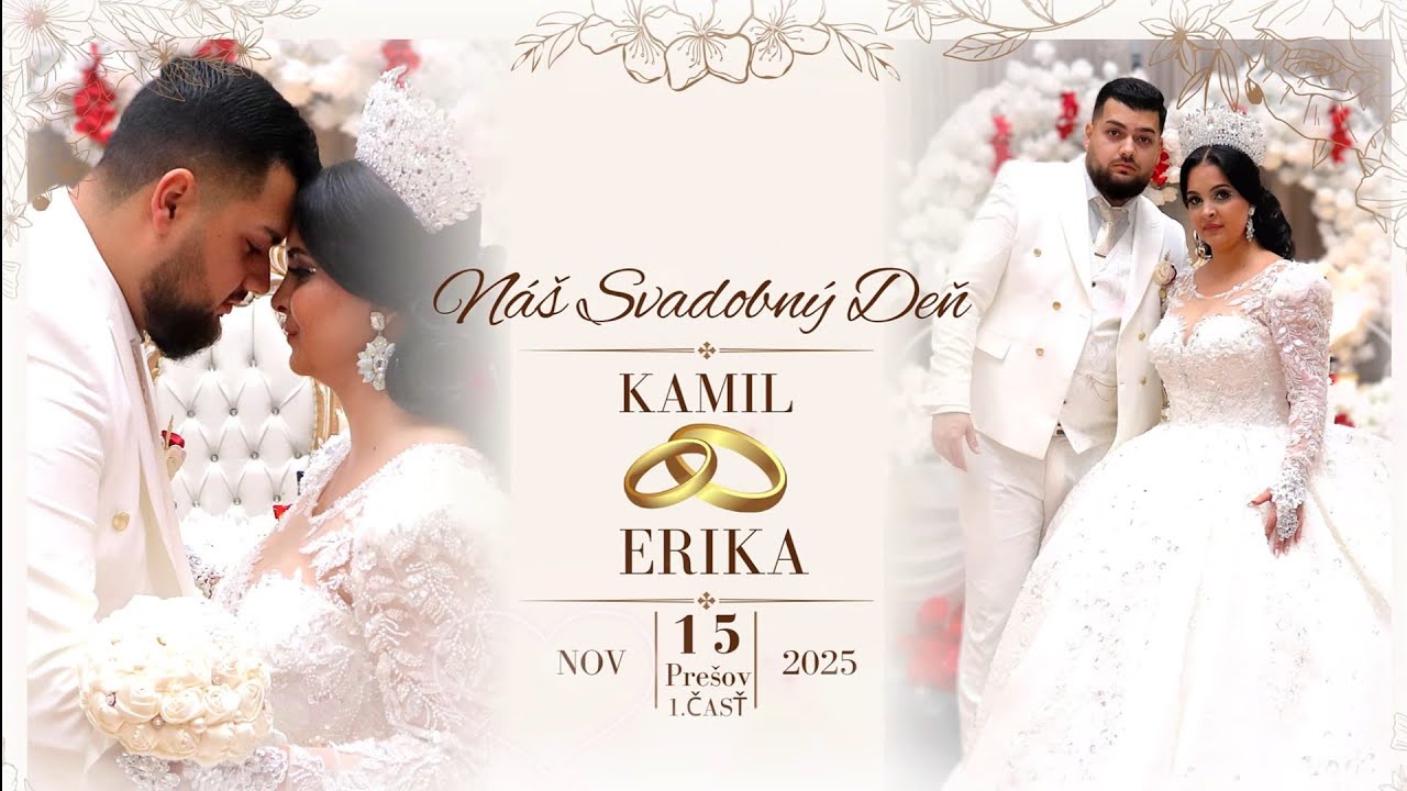 ❤️Náš Svadobný Deň *Kamil & Erika* 1.Časť