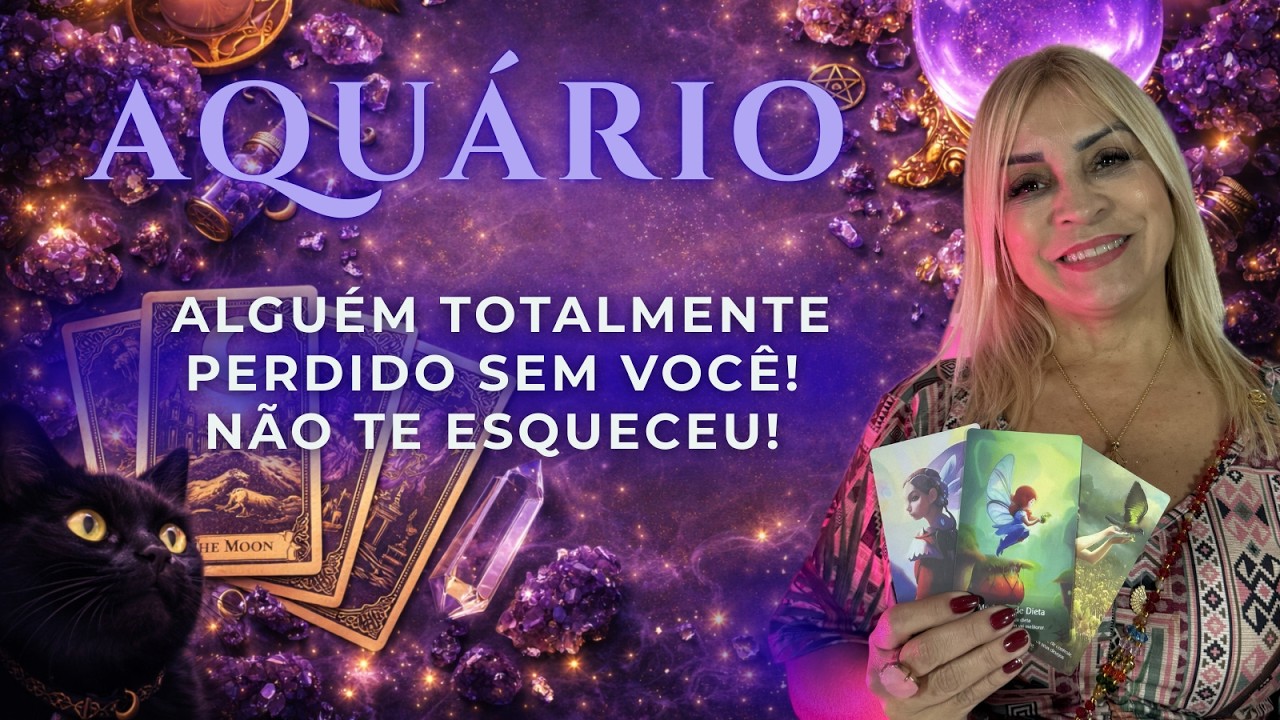 AQUÁRIO - DE CORPO E ALMA! ESSA PESSOA VAI TE PEDIR PERDÃO! RECONCILIAÇÃO!