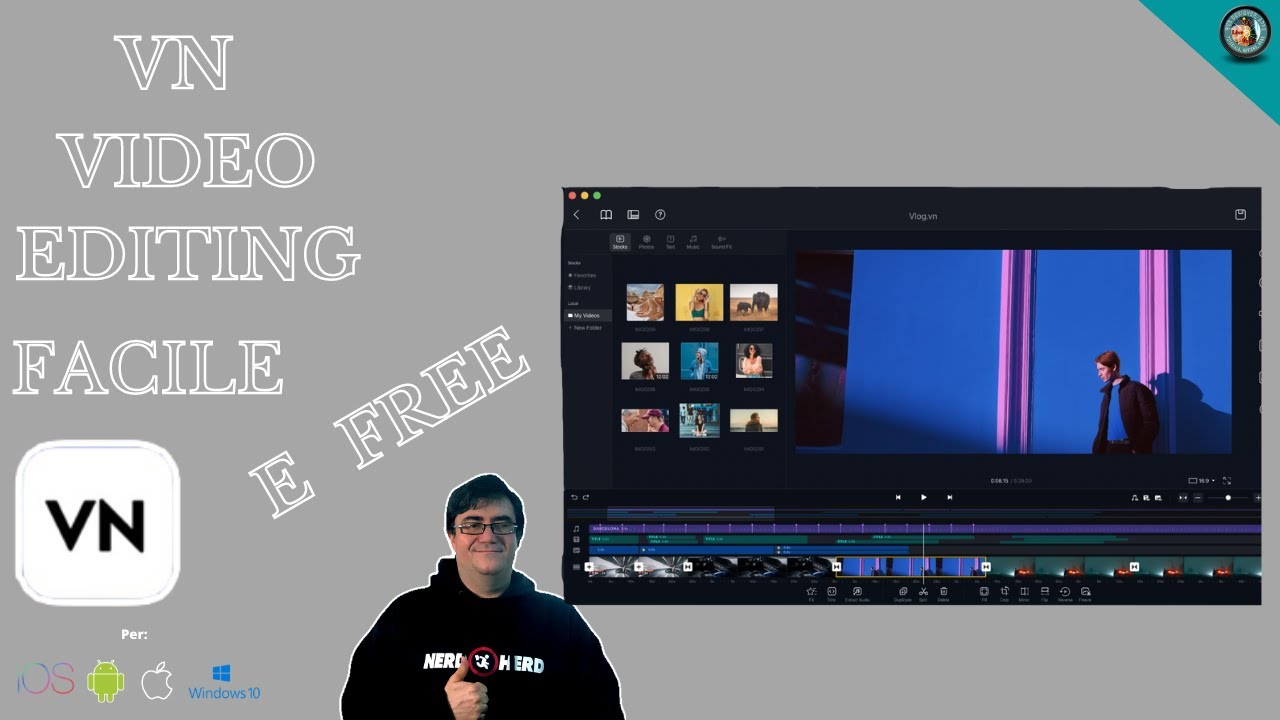 VN - Video Editing Facile e Free  