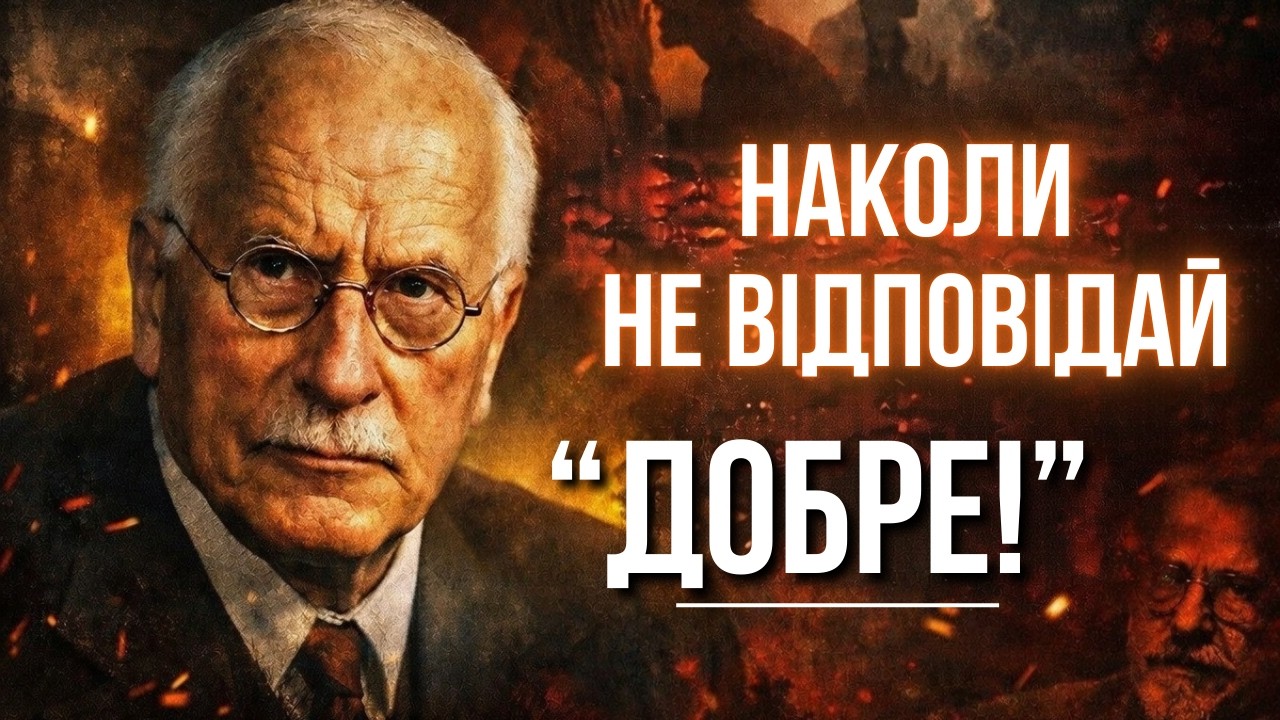 Якщо ВАС запитають: «Як справи?» — НЕ КАЖІТЬ ЇМ! Ви втрачаєте свою силу | Карл Юнг