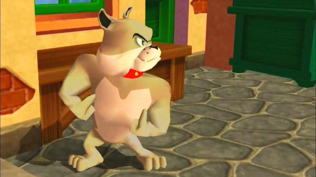 Tom & Jerry: War of the Whiskers - Spike - PS2 Gameplay Walkthrough