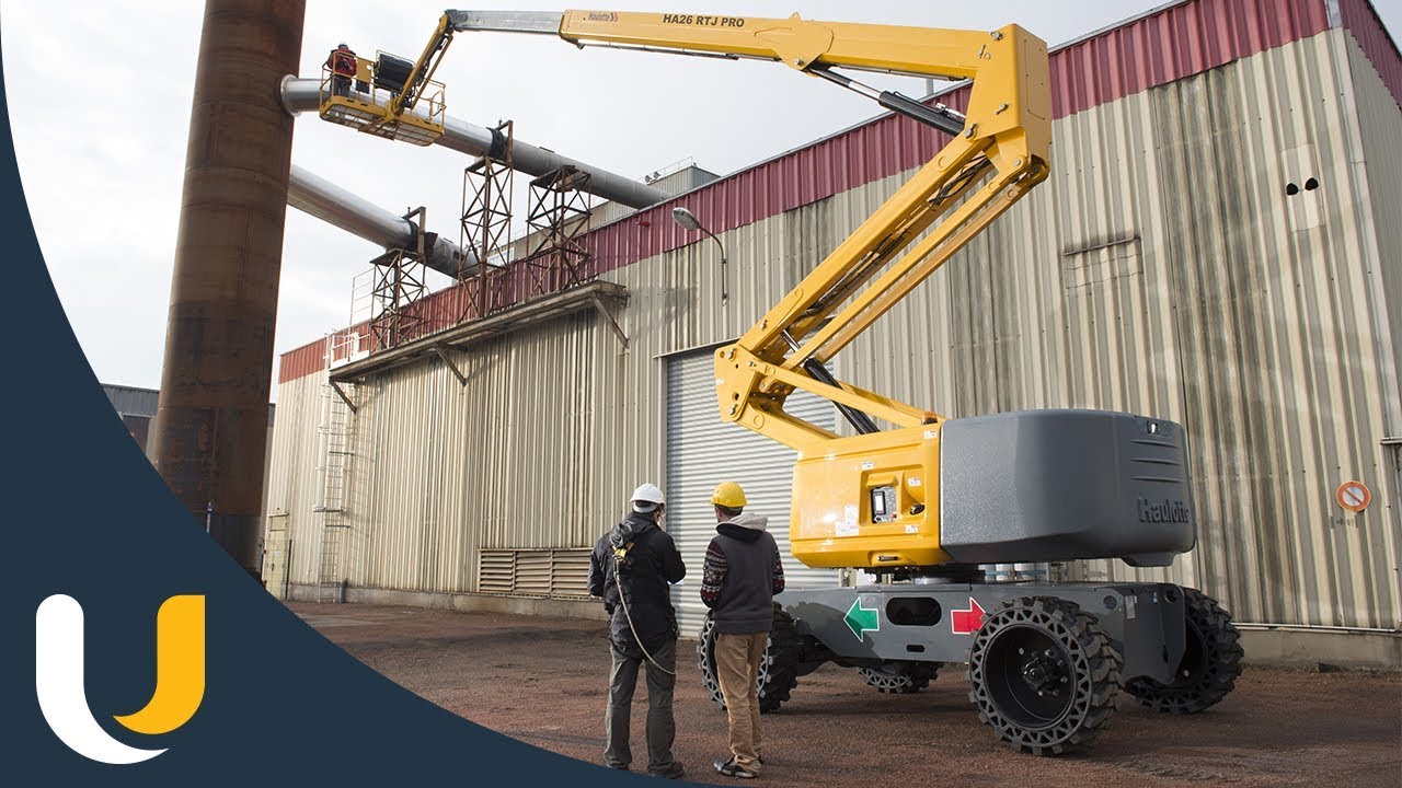 Haulotte Diesel Articulating Boom Lift | HA26 RTJ PRO - United Equipment