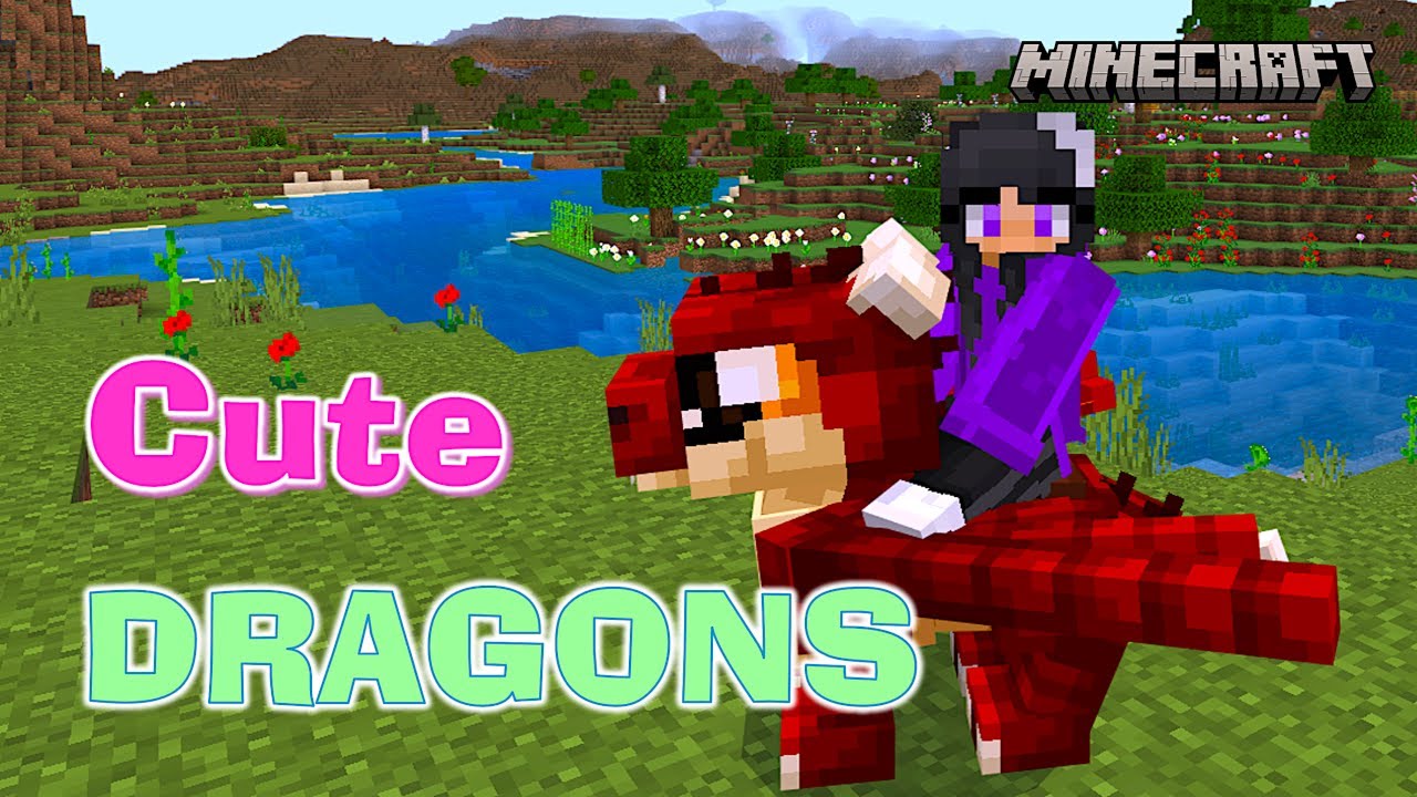 Драконьи питомцы: приручение милых драконов в Minecraft