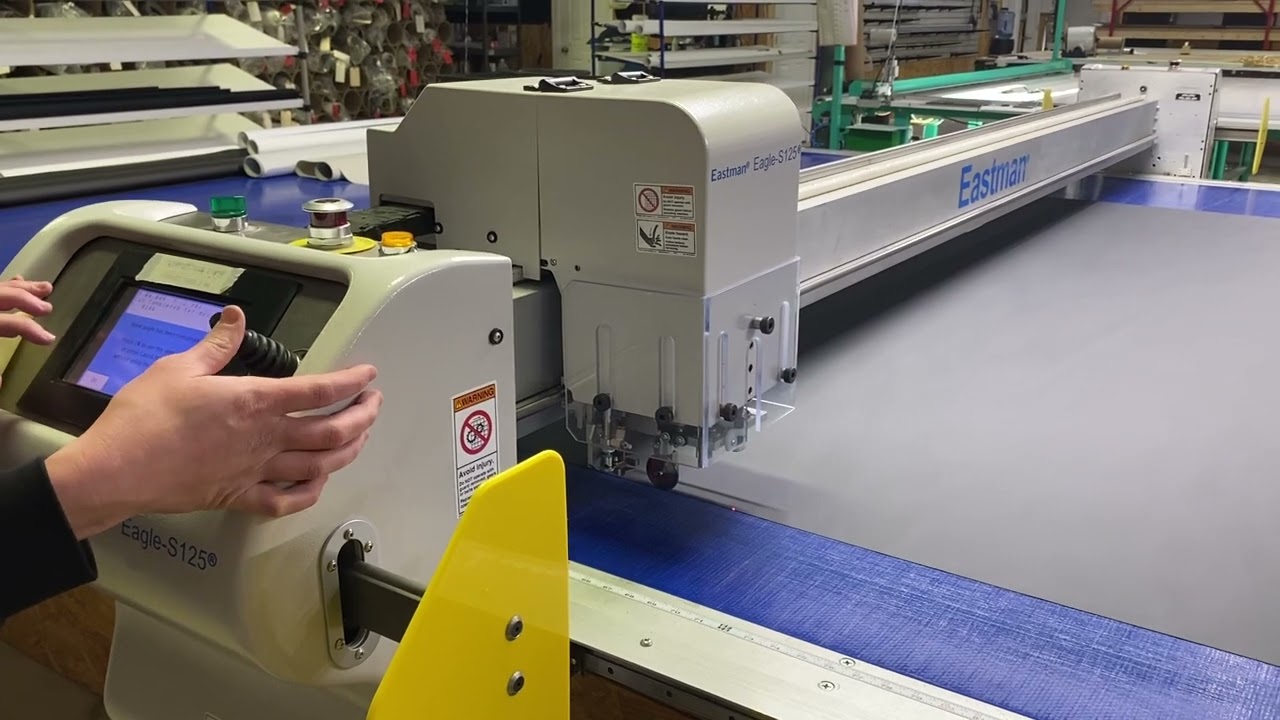 Used Eastman Eagle S125 Automatic Cutting System for Sale (Video 1)