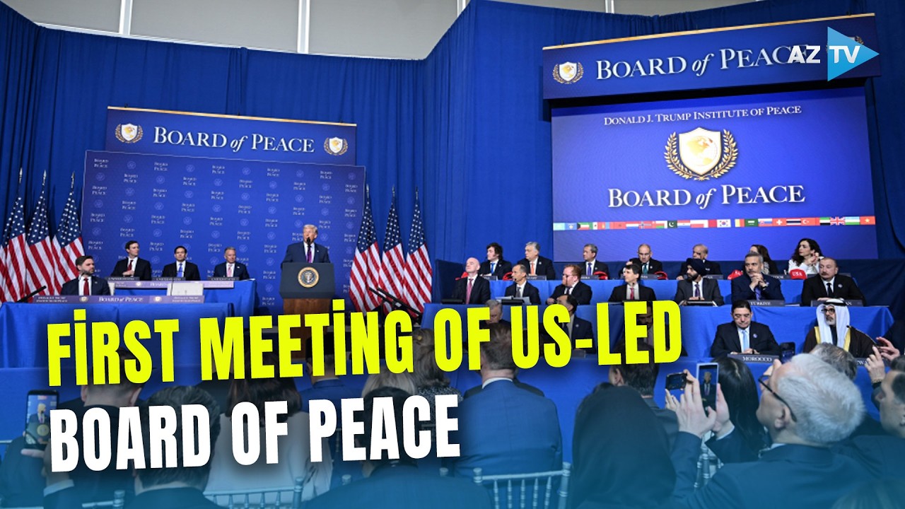 LIVE: The inaugural meeting of the Board of Peace has commenced in Washington