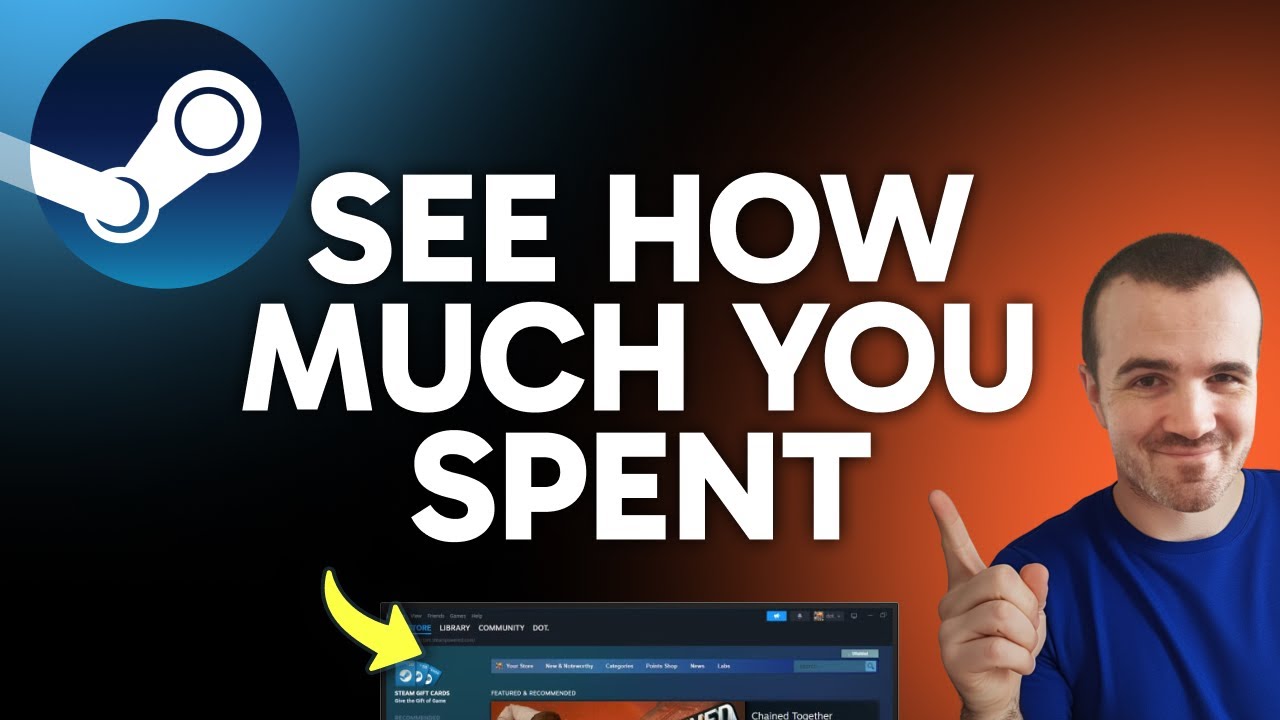 How to See How Much You SPENT on Steam (Step by Step)