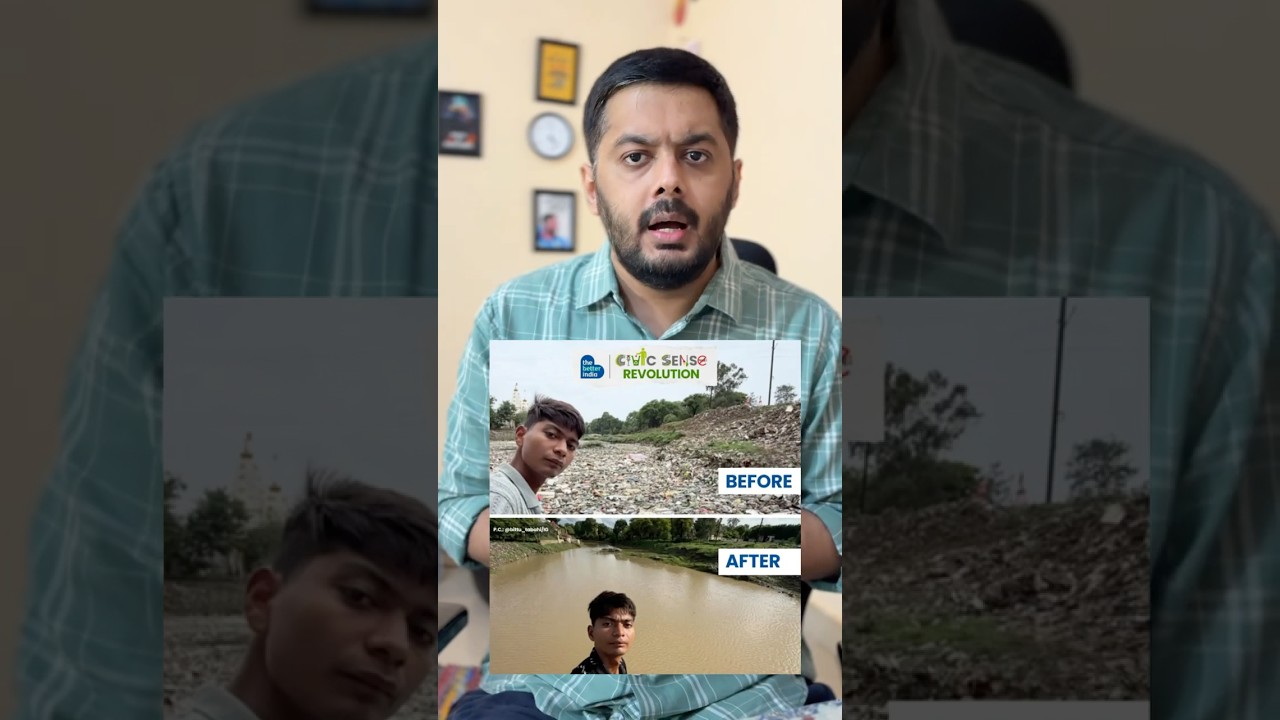 20-Year-Old Cleans Polluted River Himself in Madhya Pradesh | Bittu Tabahi&rsquo;s Inspiring Effort