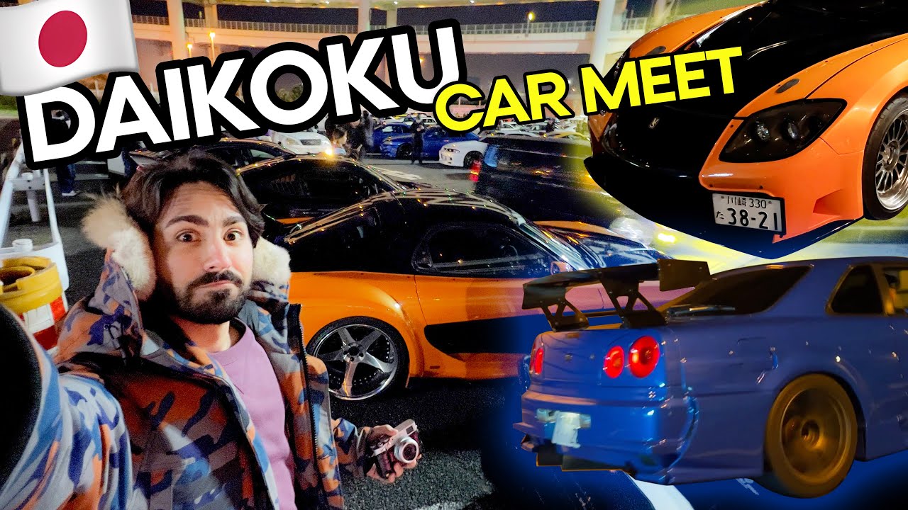 Il RADUNO di auto MODIFICATE pi&ugrave; famoso del GIAPPONE 🛞💨 DAIKOKU PA 🇯🇵