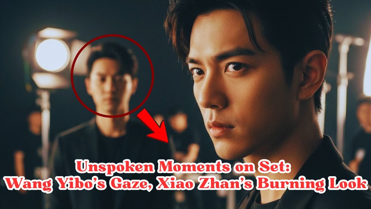 Behind the Scenes, The Way Wang Yibo Looked at Xiao Zhan on Set Left Everyone Speechless