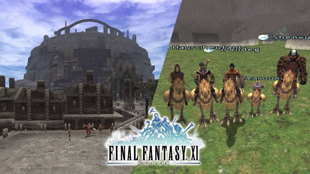 FFXI (Horizon XI) : Route vers Jeuno, visite guidé et Chocobo | EP 14 - FR