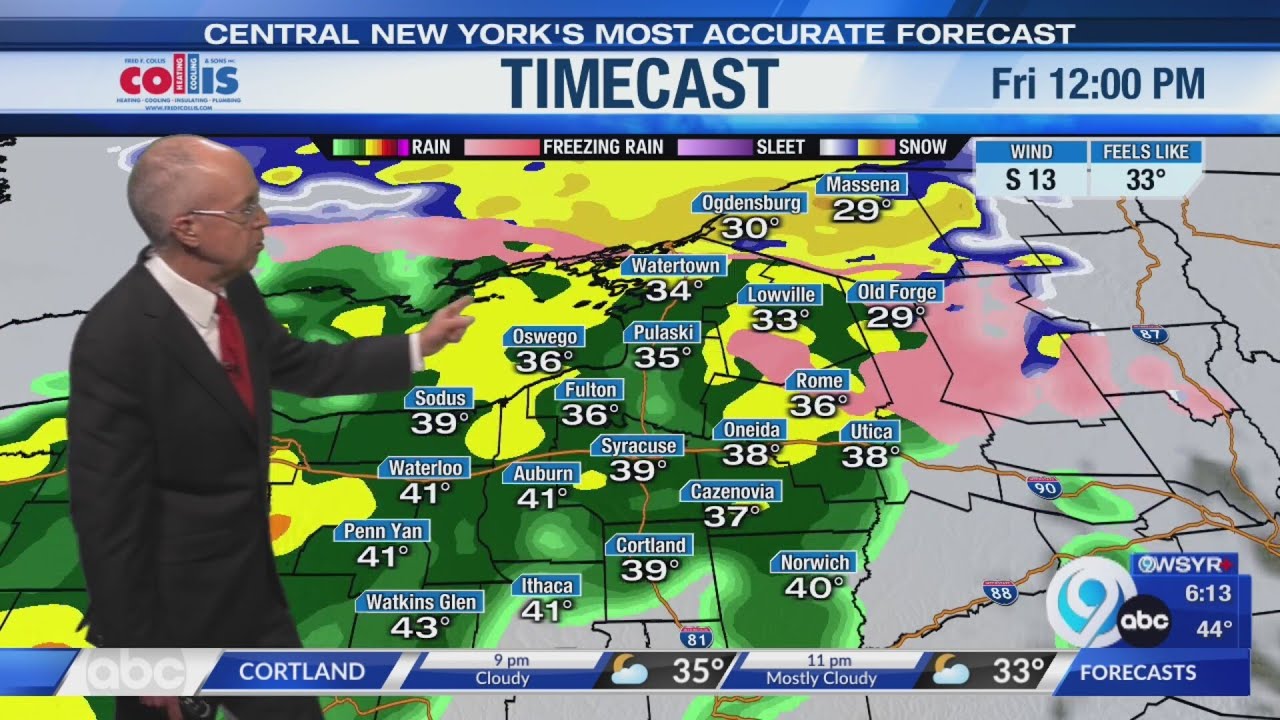 Storm Team Forecast: 6 pm Thursday March 19th