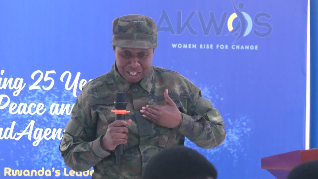UBUHAMYA BWA COL. SERAPHINE  NYIRASAFARI WO MU NGABO Z'U RWANDA RDF
