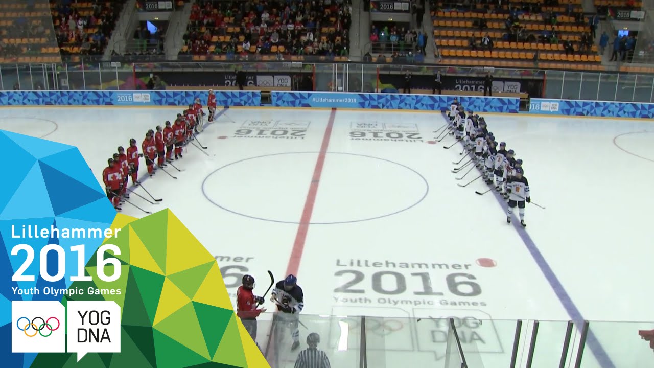 Ice Hockey - Men's Preliminaries - Canada vs Finland | Lillehammer 2016 Youth Olympic Games
