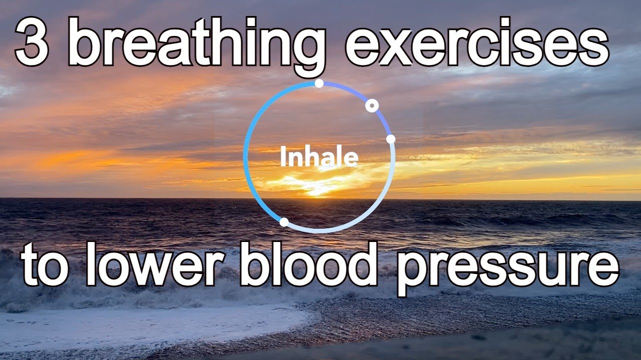 3 breathing exercises to lower blood pressure | Apple Watch blood pressure #breathnow #applewatch