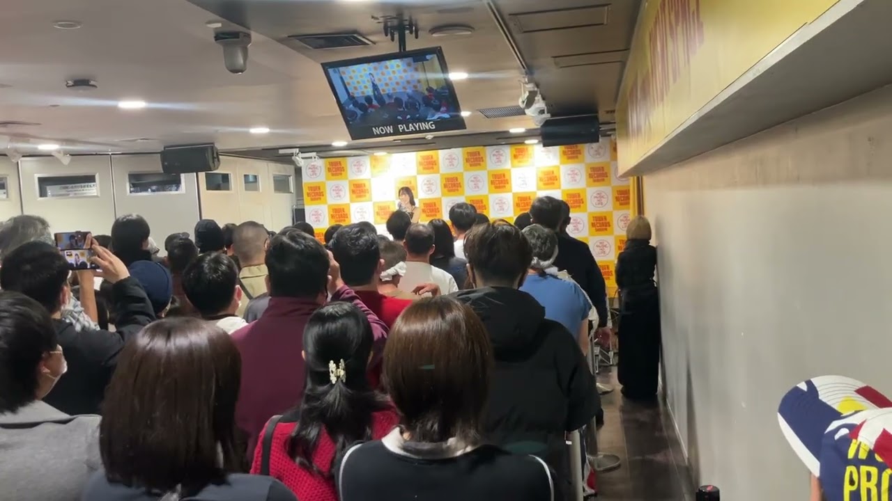 山﨑夢羽【渋谷タワレコ12.20リリイベ】水平線でつかまえて / メーテル「k.o.i. note vol.1」リリースイベント ミニライブ＆特典会 ex.BEYOOOOONDS ハロプロ