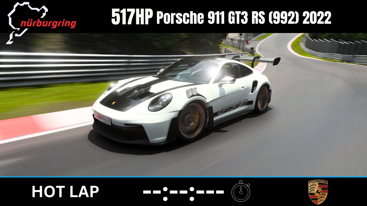 Porsche 911 GT3RS 2022 (992) Nürburgring Nordschleife Hotlap | Gran turismo 7