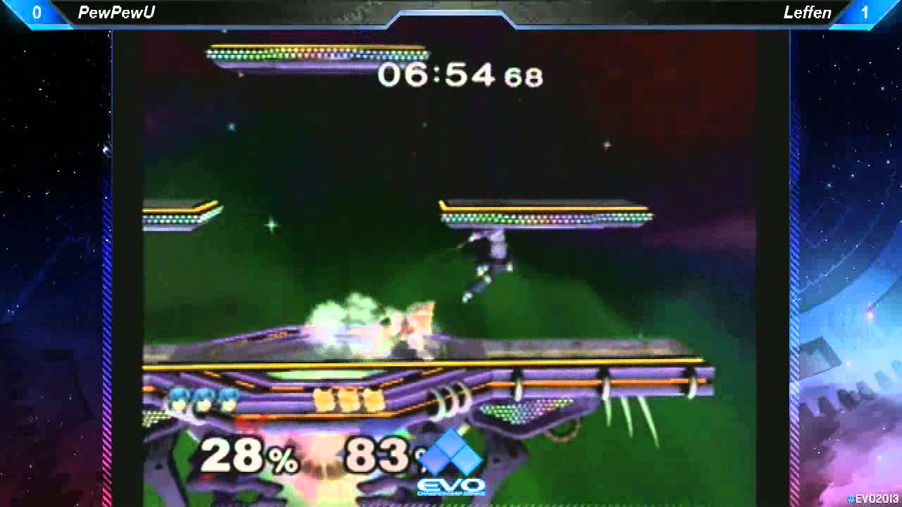 EVO 2013 SSBM QF - PewPewU (Marth) vs Leffen (Fox)