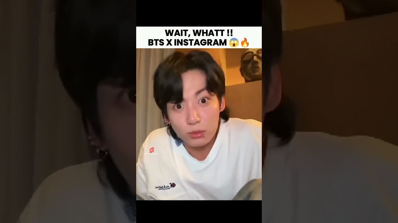 Wait, whatt!! Bts X Insta😱🔥 #bts #instagram #btsarmy #btsshorts #shorts