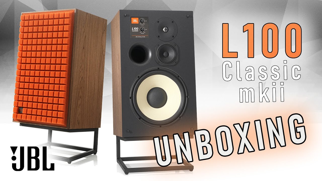 JBL - L100 Classic MKII (Orange) | Unboxing | Sound Gallery
