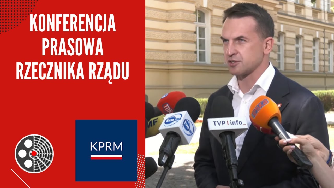 [KPRM]: Konferencja prasowa Rzecznika Rządu Adama Szłapki