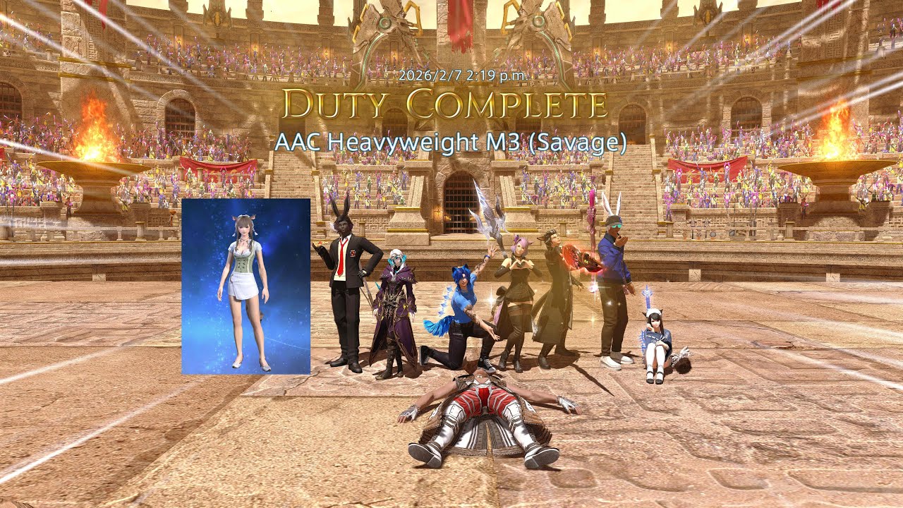 FFXIV 7.4 | M11S Clear (DRG POV)