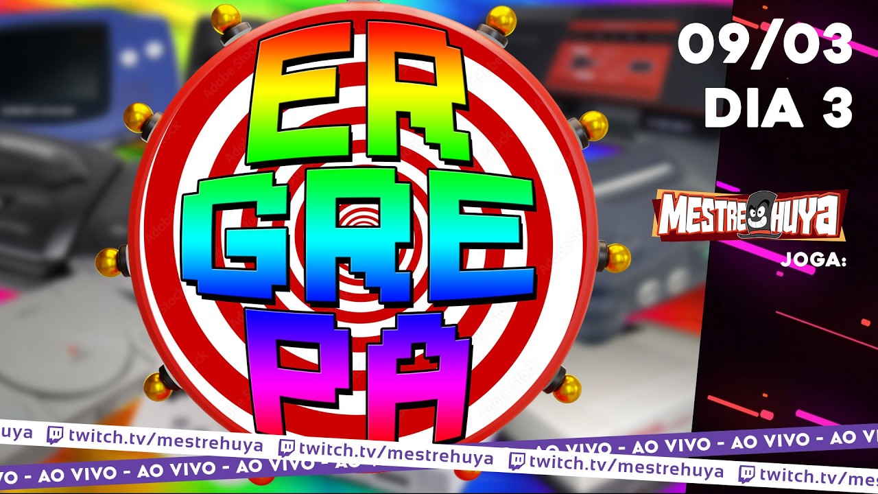 Jogando jogos retrô, só que indicados pelos apoiadores e aleatoriamente sorteados! [ERGREPA DIA 3]
