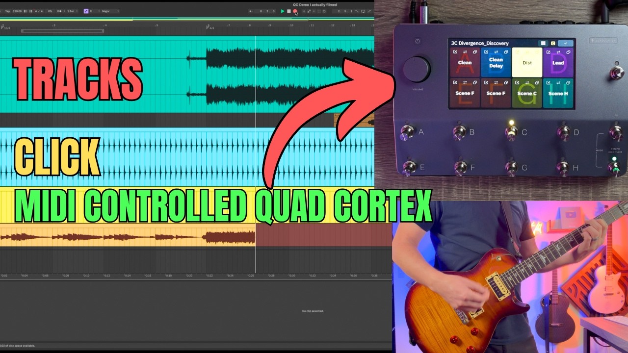 Quad Cortex — АВТОМАТИЧЕСКАЯ СМЕНА ПАТЧЕЙ по MIDI — Пошаговое руководство