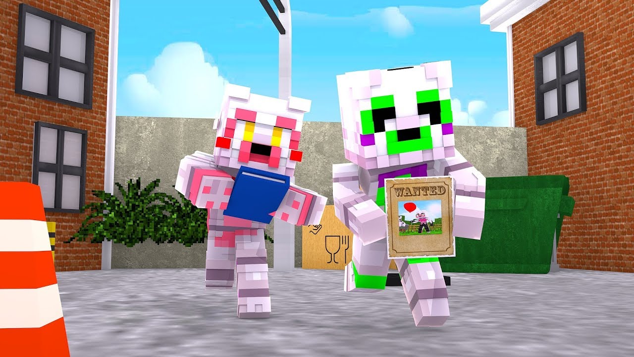 Nightmare Mangle Finally Gets Rid of Mangle?! (Minecraft Daycare Roleplay)