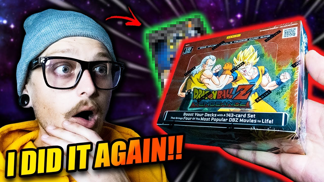 *I DID IT AGAIN!!* - Vengeance Booster Box - 2016 Dragon Ball Z Panini