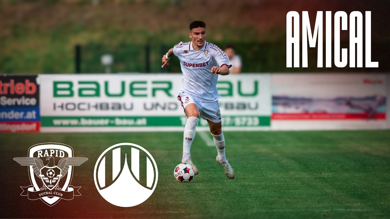 RAPID 🆚 SLOVAN LIBEREC🔴 LIVE | Amical