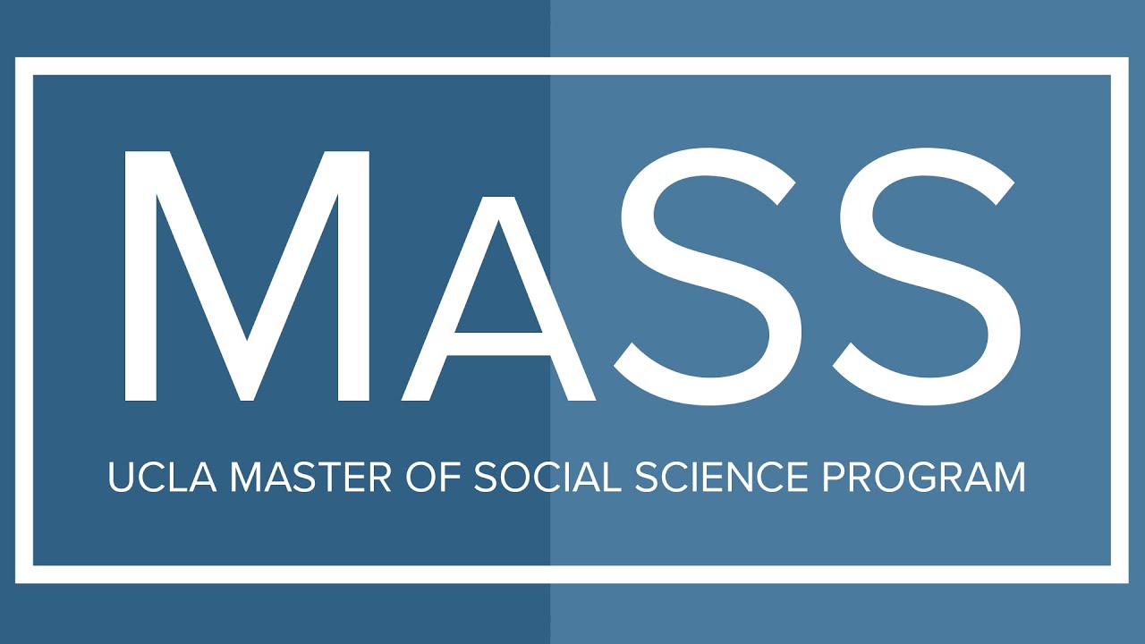 UCLA Master of Social Science (MaSS) program