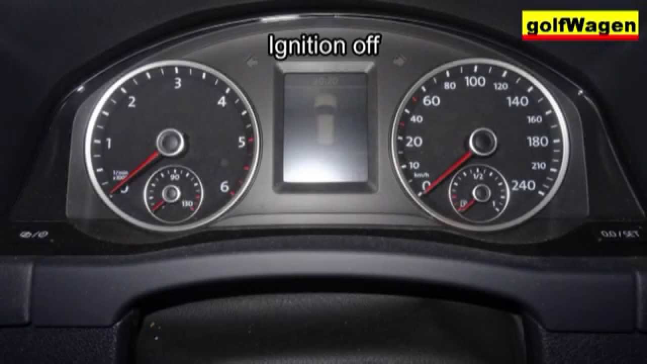 VW EOS service reset how to