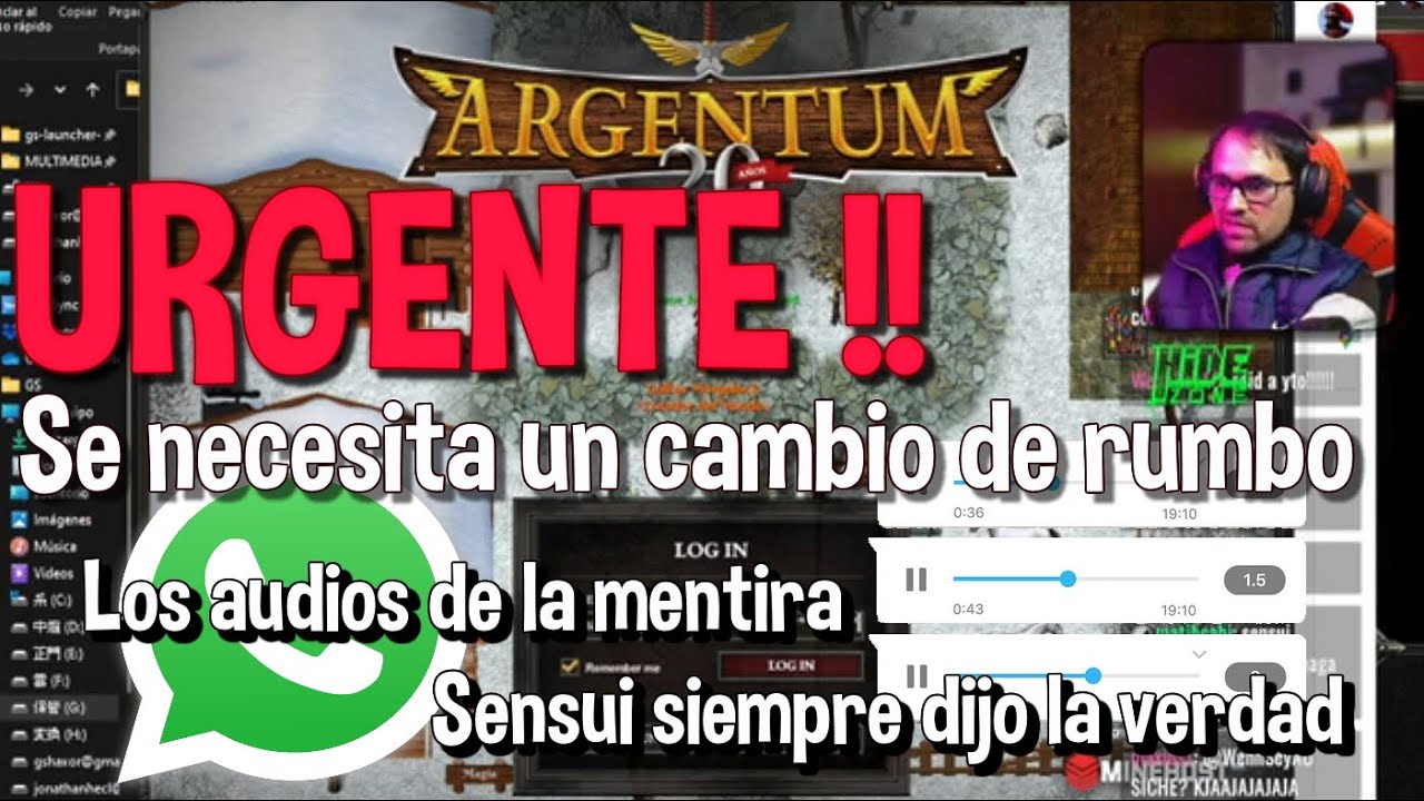 Se necesita acci&oacute;n urgente de Morgolock ❗Argentum20 corre peligro 😐