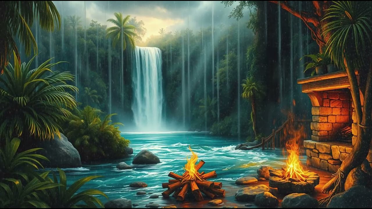 Healing Rain Music for Meditation, Yoga & Inner Peace