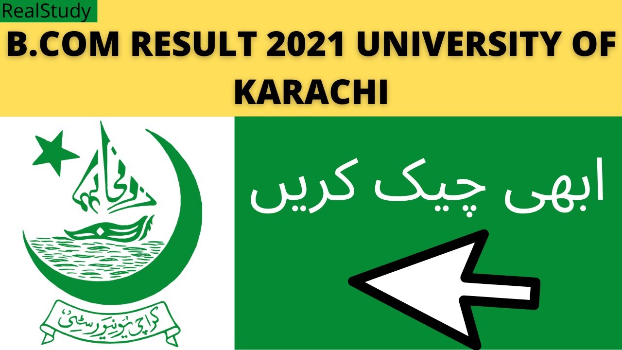 B.Com Result 2021 University of Karachi, Parts 1 and 2